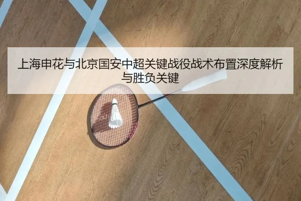 上海申花与北京国安中超关键战役战术布置深度解析与胜负关键